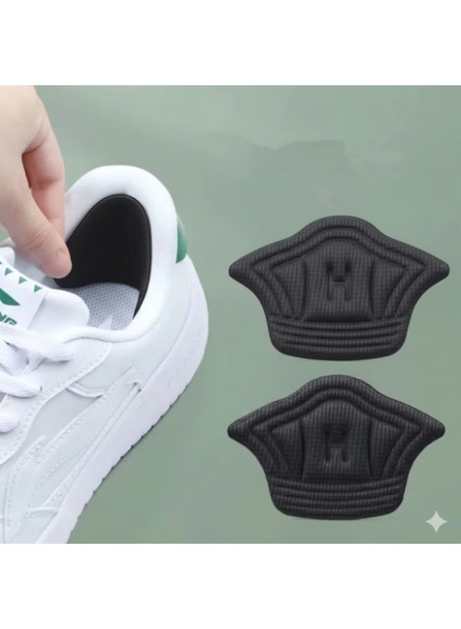 وسادات الكعب (6 أزواج) - حشوات خلفية للكعب - بطانات مانعة للانزلاق، حشوات للأحذية الفضفاضة، واقيات مضادة للانزلاق والتآكل للأحذية الطويلة والرياضية - Image 1